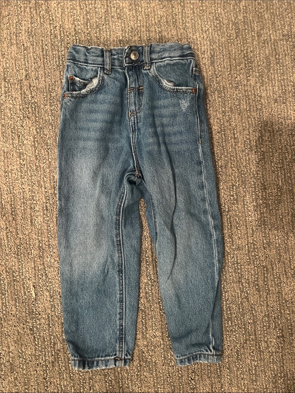 Zara Kids Light Blue Denim Jeans 2-3t EUC